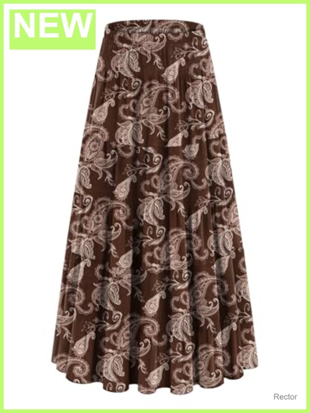 Women Chiffon Maxi Skirt Flowy A-Line Tiered Boho Western Western Wear